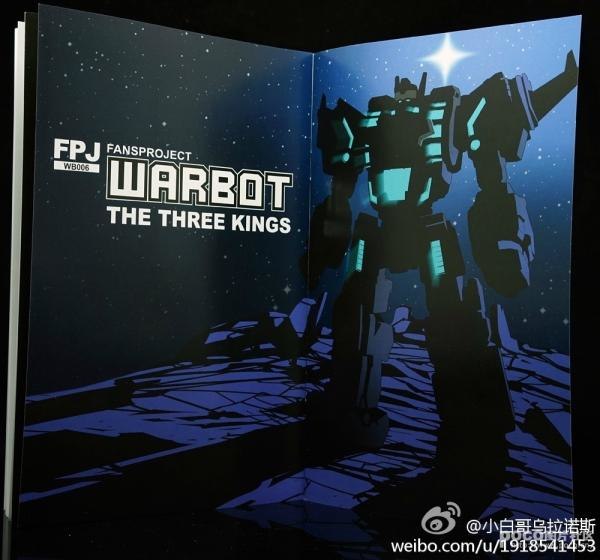 FansProject WB006 Warbot Three Kings Possible Homage To Diaclone Dia Battles  (1 of 3)